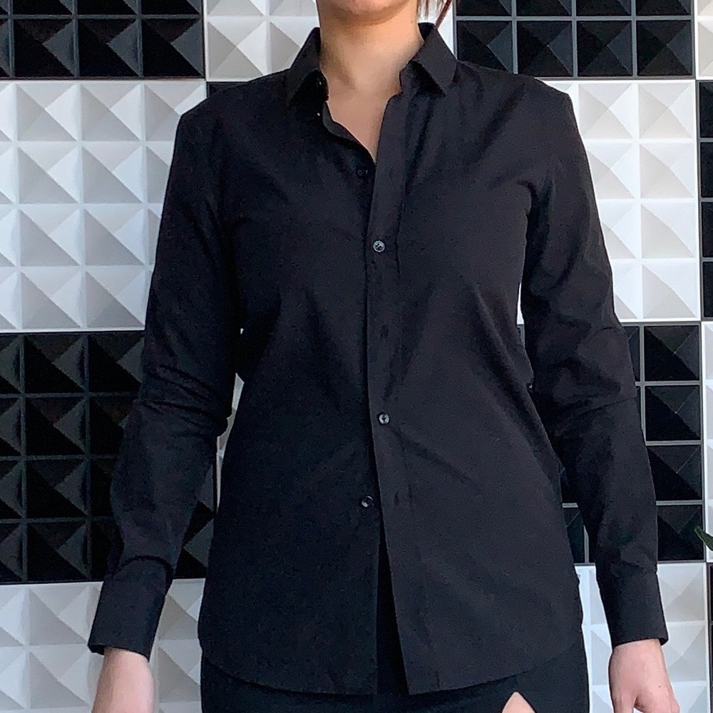 NWOT SAINT LAURENT Cotton Poplin Shirt *SLIM FIT*